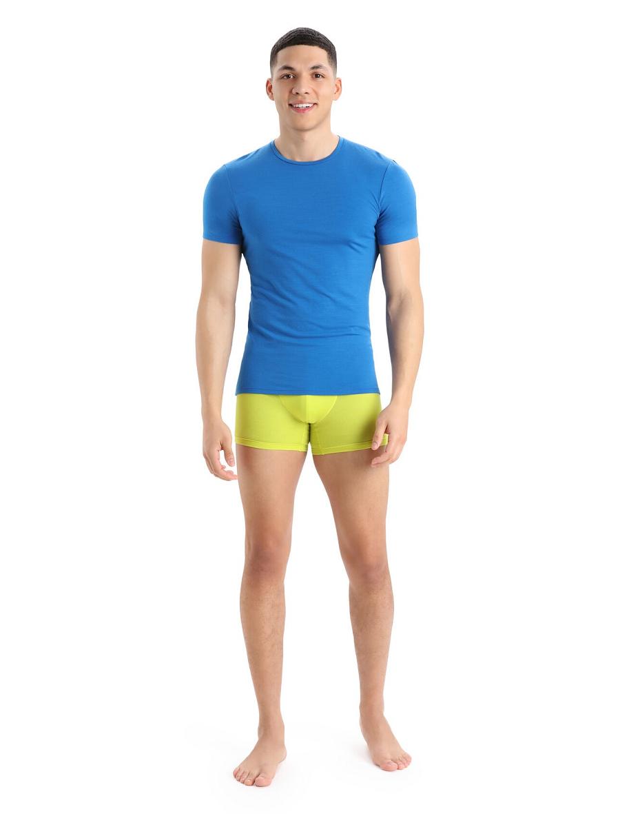 Sous Vêtement Icebreaker Cool-Lite™ Merino Anatomica Boxers Homme Jaune | FR 1318BEXC